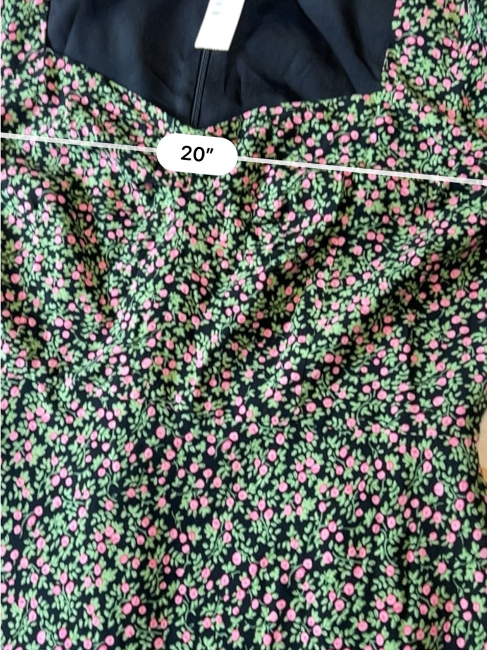 J. Crew Smocked-sleeve midi dress in floral 10 NWT - Picture 9 of 11